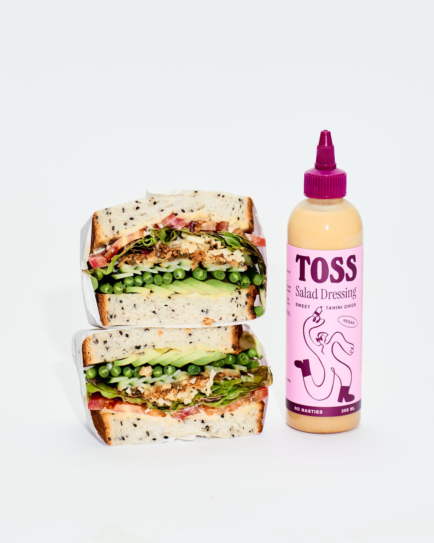 MISO MAGIC • SWEET TAHINI CHICK • GREEN GODDESS • KING CAESAR