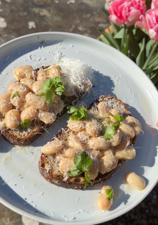 King Caesar Butter Bean Toast