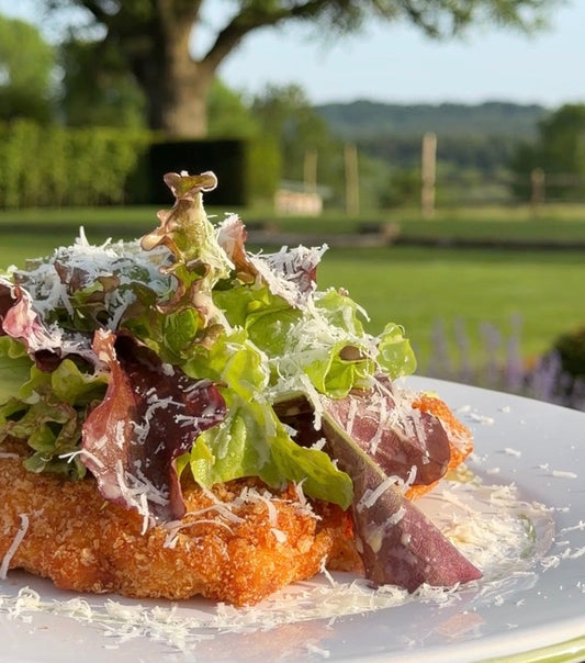 Chicken Caesar Schnitzel
