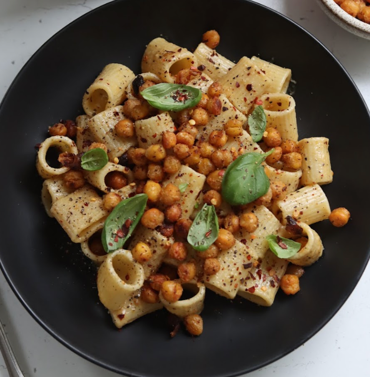 Sweet Tahini Chick Pasta