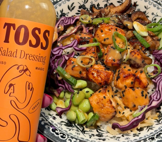 Miso Glazed Salmon Bowl