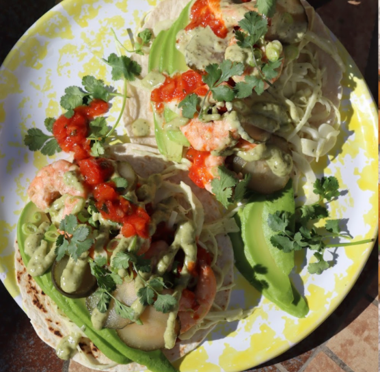 Prawn Tortillas