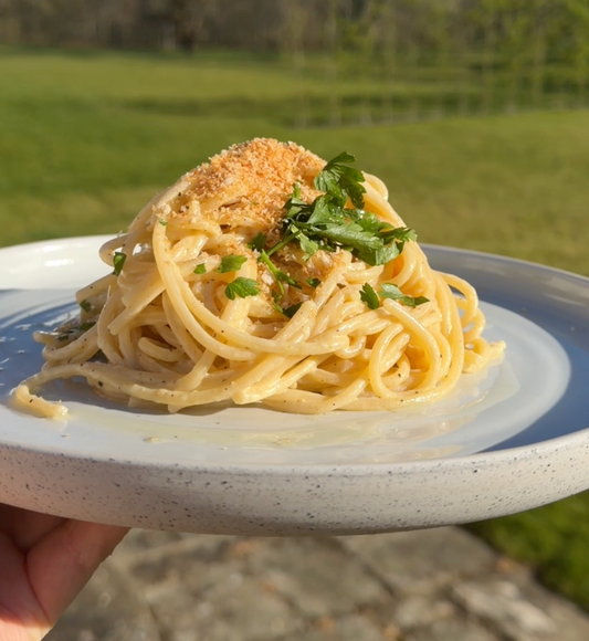 Caesar Style Spaghetti