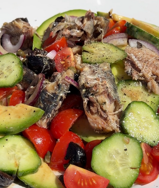 Fresh & Zesty Mackerel Salad