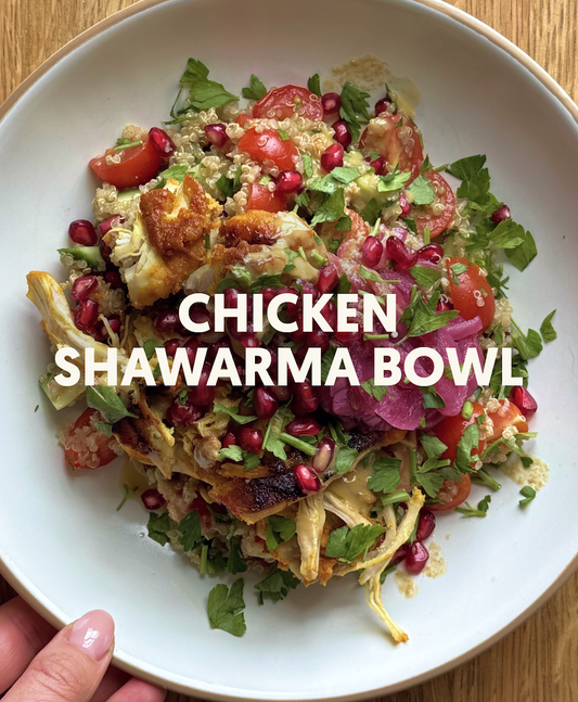 TOSS x Freja Chicken Shawarma Bowl