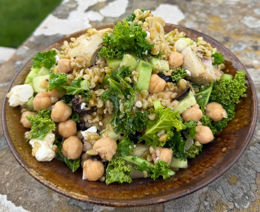 Chickpea, Feta & Artichoke Salad