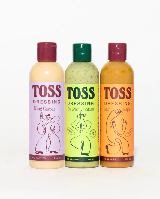 KING CAESAR • MISO MAGIC • GREEN GODDESS