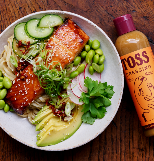 MISO MAGIC • SWEET TAHINI CHICK • GREEN GODDESS • VIVA LA VINAIGRETTE
